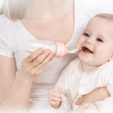 90ML Safe Newborn Baby Feeding Bottle Toddler Silicone Squeeze Feeding Spoon Milk Bottle Training Feeder Food Supplement Tools 0 Univers de femmes 